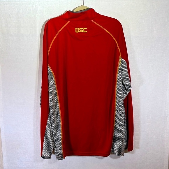 USC XLT Long Sleeve 1/4 Zip Jersey, In Good Condition - Picture 2 of 5